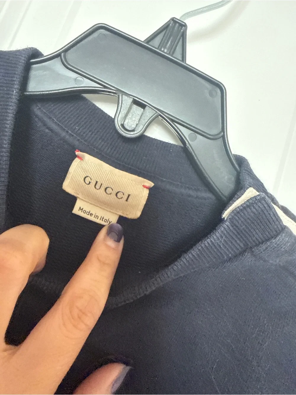 Kid GUCCI x Freya Hartas GG Apple Print Cotton Sweatshirt 24m